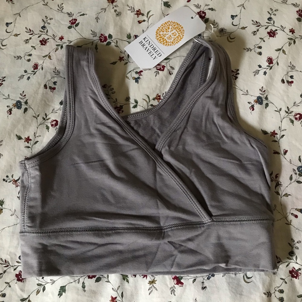 Maternity Kindred bravely French Terry nursing bra